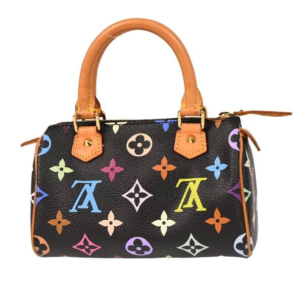Louis Vuitton Multicolor Mini Speedy Handbag M92644 TH1013 195466 - Picture 2 of 8
